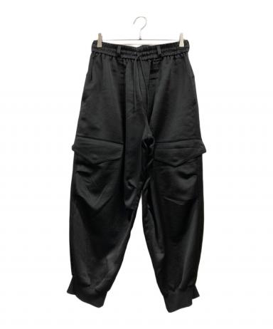 Y-3 ワイスリー A2E001 サルエル カーゴパンツ 中古・古着通販】Y-3 (ワイスリー) サルエル カーゴパンツ ブラック