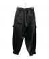 Y-3 (ワイスリー) サルエル カーゴパンツ ブラック サイズ:Ｍ：13000円