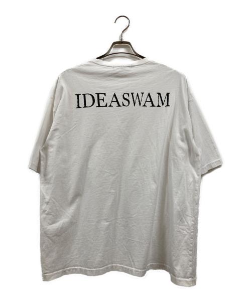 ideaswam（イデアスワム）ideaswam (イデアスワム) ロゴプリントTシャツ ホワイト サイズ:表記なしの古着・服飾アイテム