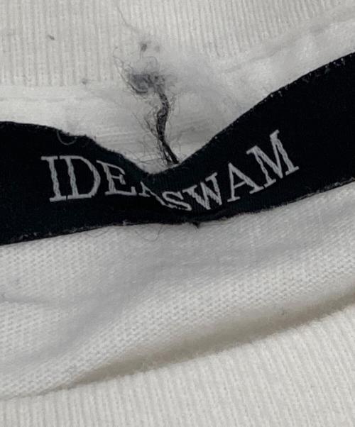 ideaswam（イデアスワム）ideaswam (イデアスワム) ロゴプリントTシャツ ホワイト サイズ:表記なしの古着・服飾アイテム