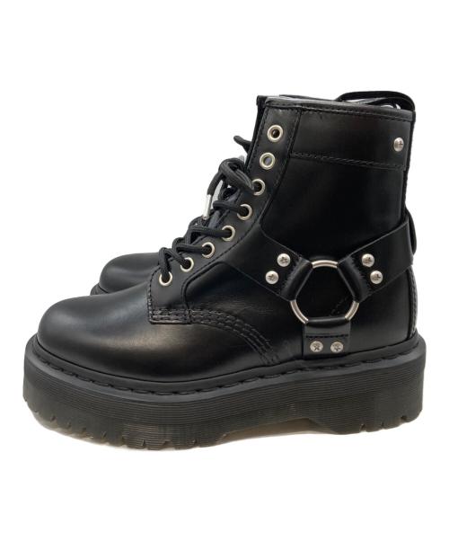 Dr.Martens（ドクターマーチン）Dr.Martens (ドクターマーチン) QUAD HARNESSブーツ ブラック サイズ:25cmの古着・服飾アイテム