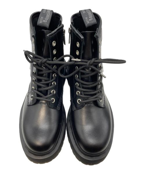 Dr.Martens（ドクターマーチン）Dr.Martens (ドクターマーチン) QUAD HARNESSブーツ ブラック サイズ:25cmの古着・服飾アイテム