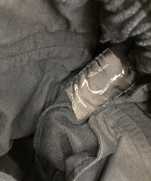 RICK OWENS（リックオウエンス）RICK OWENS (リックオウエンス) Champion (チャンピオン) JOGGERS ブラック サイズ:Sの古着・服飾アイテム