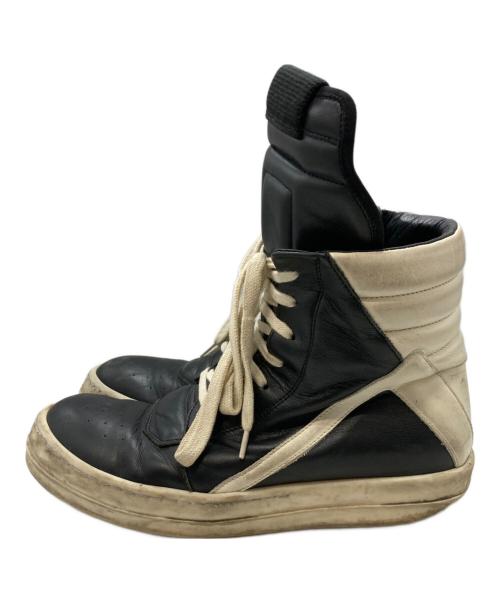 RICK OWENS（リックオウエンス）RICK OWENS (リックオウエンス) ジオバスケット ホワイト×ブラック サイズ:25cmの古着・服飾アイテム