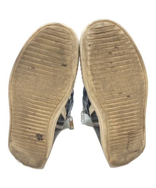 RICK OWENS（リックオウエンス）RICK OWENS (リックオウエンス) ジオバスケット ホワイト×ブラック サイズ:25cmの古着・服飾アイテム