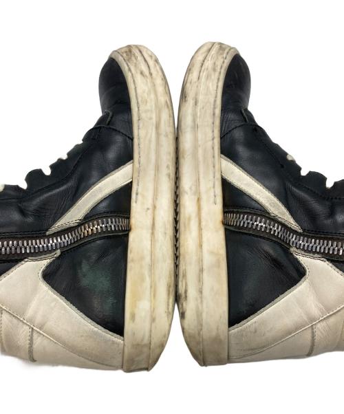 RICK OWENS（リックオウエンス）RICK OWENS (リックオウエンス) ジオバスケット ホワイト×ブラック サイズ:25cmの古着・服飾アイテム