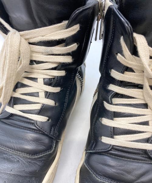 RICK OWENS（リックオウエンス）RICK OWENS (リックオウエンス) ジオバスケット ホワイト×ブラック サイズ:25cmの古着・服飾アイテム