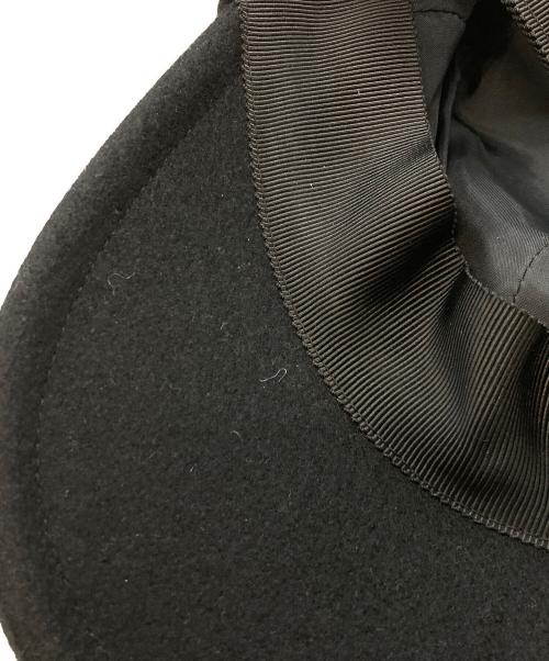 sacai（サカイ）sacai (サカイ) Melton Cap ブラック サイズ:3の古着・服飾アイテム