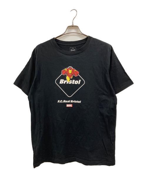 F.C.R.B.（エフシーレアルブリストル）F.C.R.B. (エフシーレアルブリストル) MARVEL (マーベル) プリントTシャツ ブラック サイズ:XLの古着・服飾アイテム