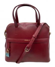 FURLA（フルラ）の古着「パイパー2WAYバッグ」｜レッド