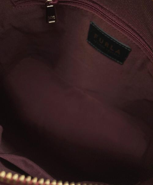 FURLA（フルラ）FURLA (フルラ) パイパー2WAYバッグ レッドの古着・服飾アイテム