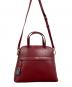 中古・古着 FURLA (フルラ) パイパー2WAYバッグ レッド：11000円