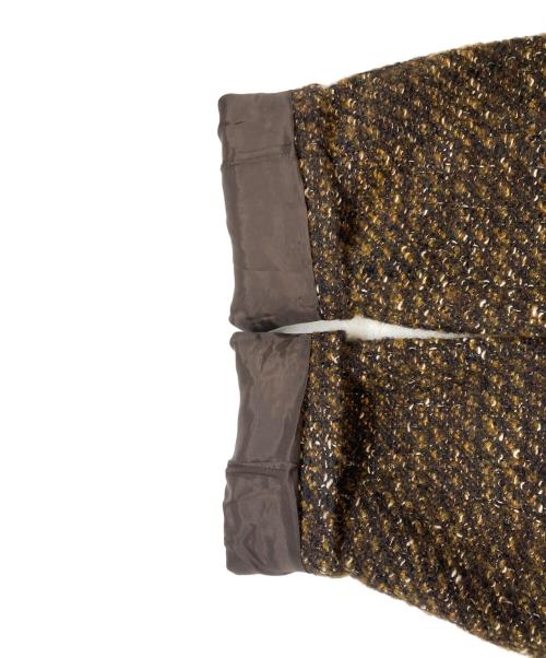 IENA（イエナ）IENA (イエナ) GIOLICA ツイードジャケット ブラウン サイズ:Freeの古着・服飾アイテム