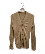 DEUXIEME CLASSEドゥーズィエム クラス）の古着「ニットカーディガン」｜ベージュ