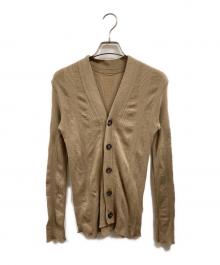 DEUXIEME CLASSE（ドゥーズィエム クラス）の古着「ニットカーディガン」｜ベージュ