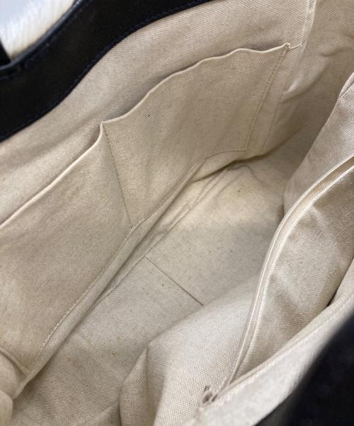 TREASURE TOPKAPI（トレジャートプカピ）TREASURE TOPKAPI (トレジャートプカピ) ハラコハンドバッグ ブラウン×ホワイトの古着・服飾アイテム