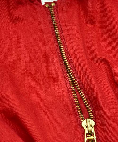 PINK HOUSE（ピンクハウス）PINK HOUSE (ピンクハウス) リバーシMA-1ブルゾン レッド サイズ:Freeの古着・服飾アイテム