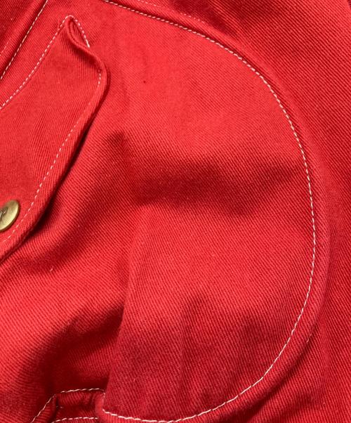 PINK HOUSE（ピンクハウス）PINK HOUSE (ピンクハウス) MA-1ジャケット レッド サイズ:Freeの古着・服飾アイテム