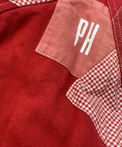 PINK HOUSE（ピンクハウス）PINK HOUSE (ピンクハウス) MA-1ジャケット レッド サイズ:Freeの古着・服飾アイテム