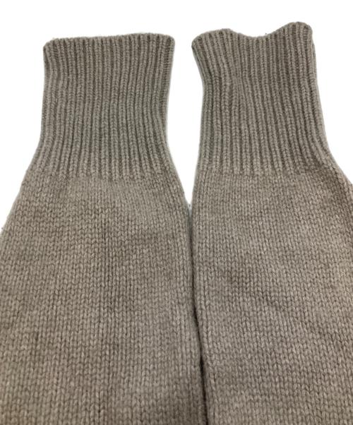 GALERIE VIE（ギャルリーヴィー）GALERIE VIE (ギャルリーヴィー) ファインウール ハイネックプルオーバー ベージュ サイズ:Ｍの古着・服飾アイテム