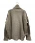 GALERIE VIE (ギャルリーヴィー) ファインウール ハイネックプルオーバー ベージュ サイズ:Ｍ：8000円
