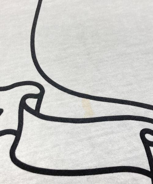 NUMBER (N)INE（ナンバーナイン）NUMBER (N)INE (ナンバーナイン) EMBLEM CLASH PIGMENT BIO TEE ホワイト サイズ:3の古着・服飾アイテム
