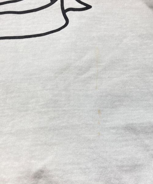 NUMBER (N)INE（ナンバーナイン）NUMBER (N)INE (ナンバーナイン) EMBLEM CLASH PIGMENT BIO TEE ホワイト サイズ:3の古着・服飾アイテム