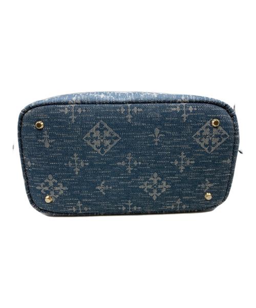 russet（ラシット）russet (ラシット) DENIM JACQUARD 2WAY バッグ インディゴの古着・服飾アイテム