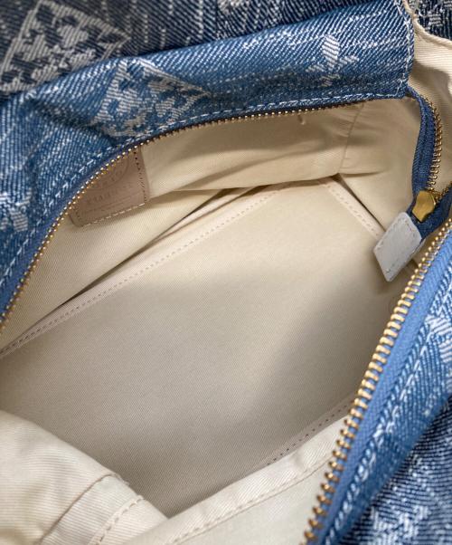 russet（ラシット）russet (ラシット) DENIM JACQUARD 2WAY バッグ インディゴの古着・服飾アイテム