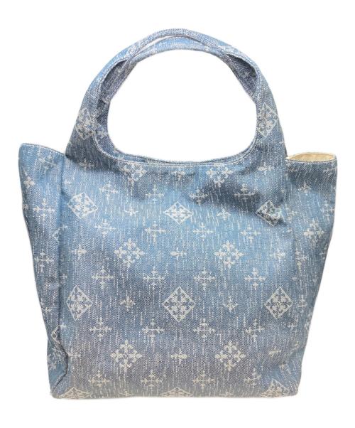 russet（ラシット）russet (ラシット) デニムジャガードトートバッグ インディゴの古着・服飾アイテム