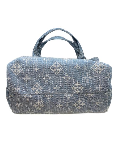 russet（ラシット）russet (ラシット) デニムジャガードトートバッグ インディゴの古着・服飾アイテム
