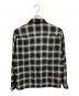 N.HOOLYWOOD (エヌ ハリウッド) オンブレチェックシャツ ブラック サイズ:38：6000円