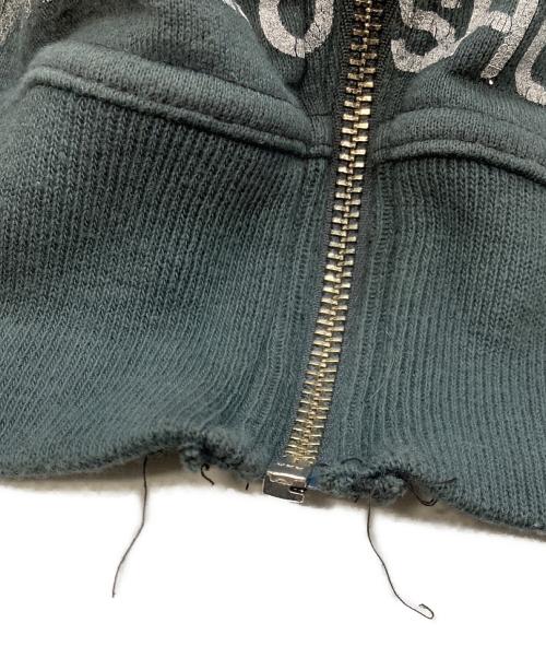 YELLO（イエロ）YELLO (イエロ) ダメージ加工ジップパーカー ネイビー サイズ:Freeの古着・服飾アイテム