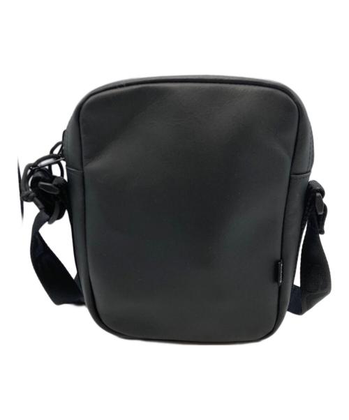SUPREME（シュプリーム）Supreme (シュプリーム) leather shoulder bag ブラックの古着・服飾アイテム