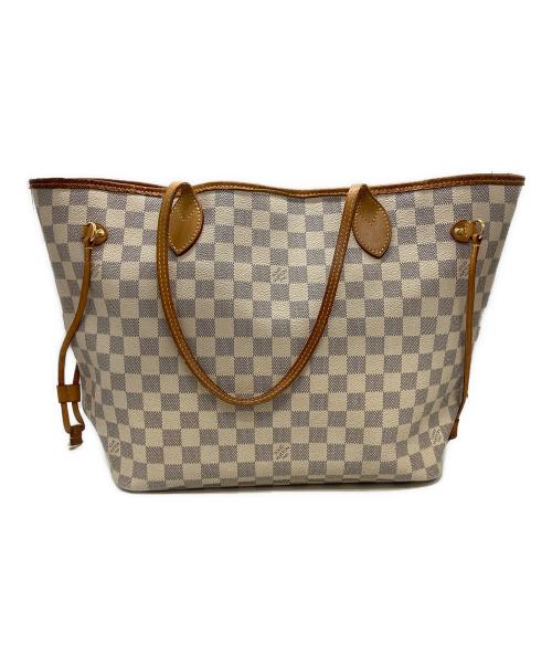 LOUIS VUITTON（ルイ ヴィトン）LOUIS VUITTON (ルイ ヴィトン) トートバッグ ホワイト×ブラウンの古着・服飾アイテム