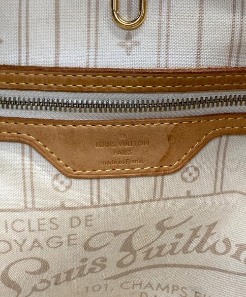 LOUIS VUITTON（ルイ ヴィトン）LOUIS VUITTON (ルイ ヴィトン) トートバッグ ホワイト×ブラウンの古着・服飾アイテム