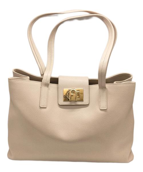FURLA（フルラ）FURLA (フルラ) トートバッグ ベージュの古着・服飾アイテム