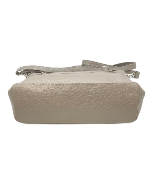 SALON DE ALFURD（サロン・ド・アルファード）SALON DE ALFURD (サロン・ド・アルファード) 2WAYレザーバッグ グレーの古着・服飾アイテム