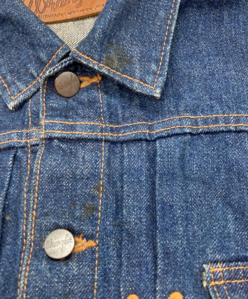 Wrangler（ラングラー）Wrangler (ラングラー) 11MJ デニムジャケット インディゴ サイズ:Mの古着・服飾アイテム