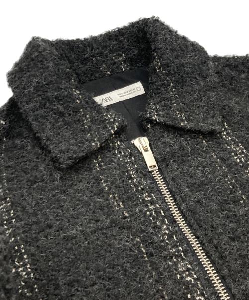 ZARA（ザラ）ZARA (ザラ) ジップアップジャケット ブラック サイズ:Sの古着・服飾アイテム