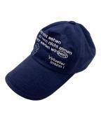 gadid anoniemガディッド アノニム）の古着「キャップ」｜ブルー