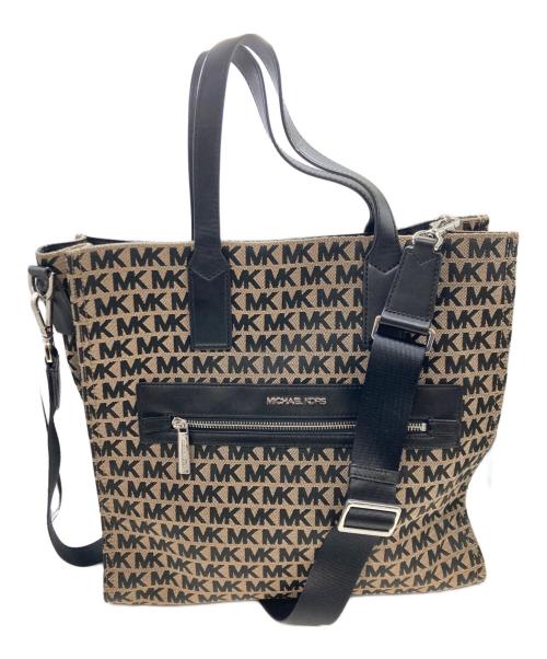 MICHAEL KORS（マイケル・コース）MICHAEL KORS (マイケル・コース) 2WAYショルダーバッグ ブラウンの古着・服飾アイテム