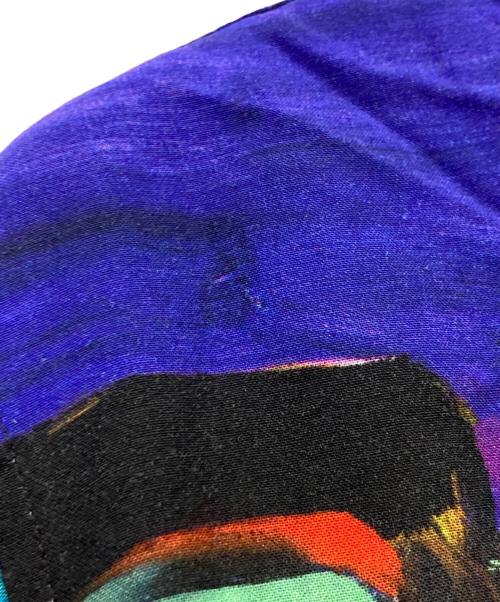 SUPREME（シュプリーム）SUPREME (シュプリーム) Reaper Rayon Shirts ブルー×レッド サイズ:Sの古着・服飾アイテム