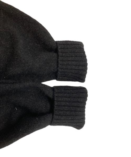 MARGARET HOWELL（マーガレットハウエル）MARGARET HOWELL (マーガレットハウエル) TWISTED CASHMERE WOOL KNITWEAR ブラック サイズ:2の古着・服飾アイテム