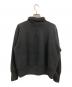 MARGARET HOWELL (マーガレットハウエル) TWISTED CASHMERE WOOL KNITWEAR ブラック サイズ:2：13000円