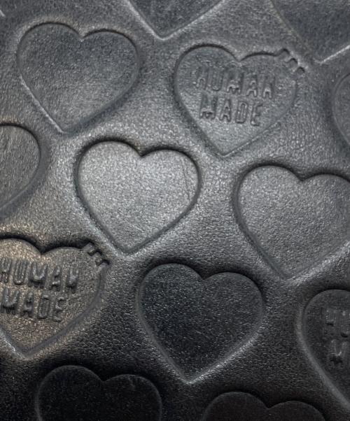 HUMAN MADE（ヒューマンメイド）HUMAN MADE (ヒューマンメイド) Leather Zip Wallet ブラックの古着・服飾アイテム