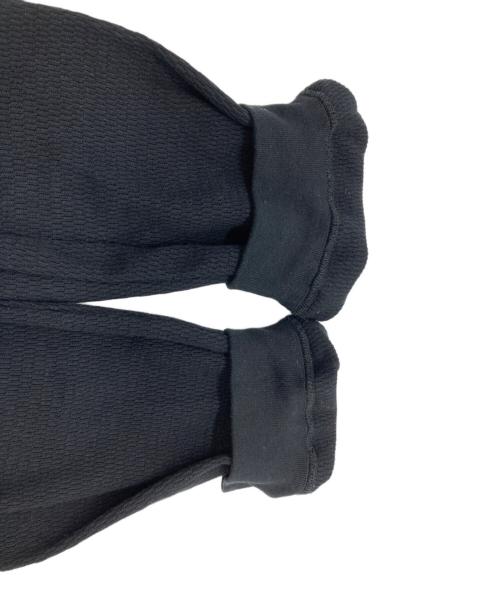 ANCELLM（アンセルム）ANCELLM (アンセルム) WAFFLE CREW NECK LS ブラック サイズ:1の古着・服飾アイテム