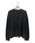 ANCELLM (アンセルム) WAFFLE CREW NECK LS ブラック サイズ:1：10000円