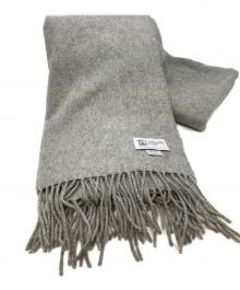 JOHNSTONS OF ELGIN（ジョンストンズオブエルガン）の古着「カシミヤストール」｜グレー