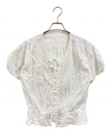 PINK HOUSE（ピンクハウス）の古着「ブラウス」｜ホワイト